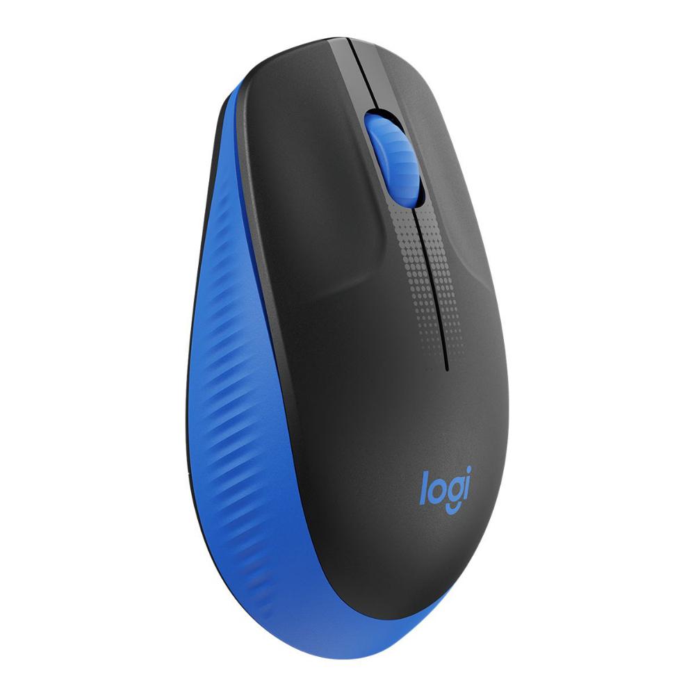 Mouse Logitech M190 Azul-Negro Inalambrico img #2