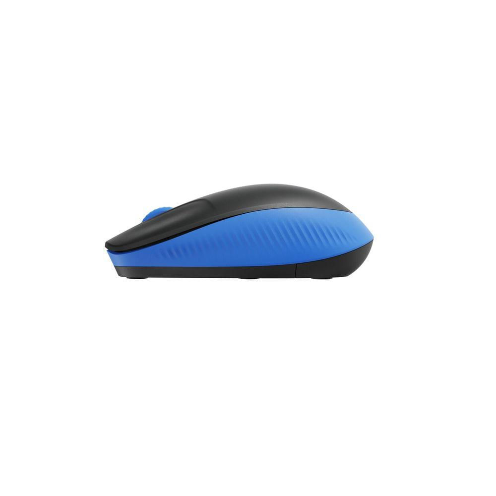 Mouse Logitech M190 Azul-Negro Inalambrico img #3