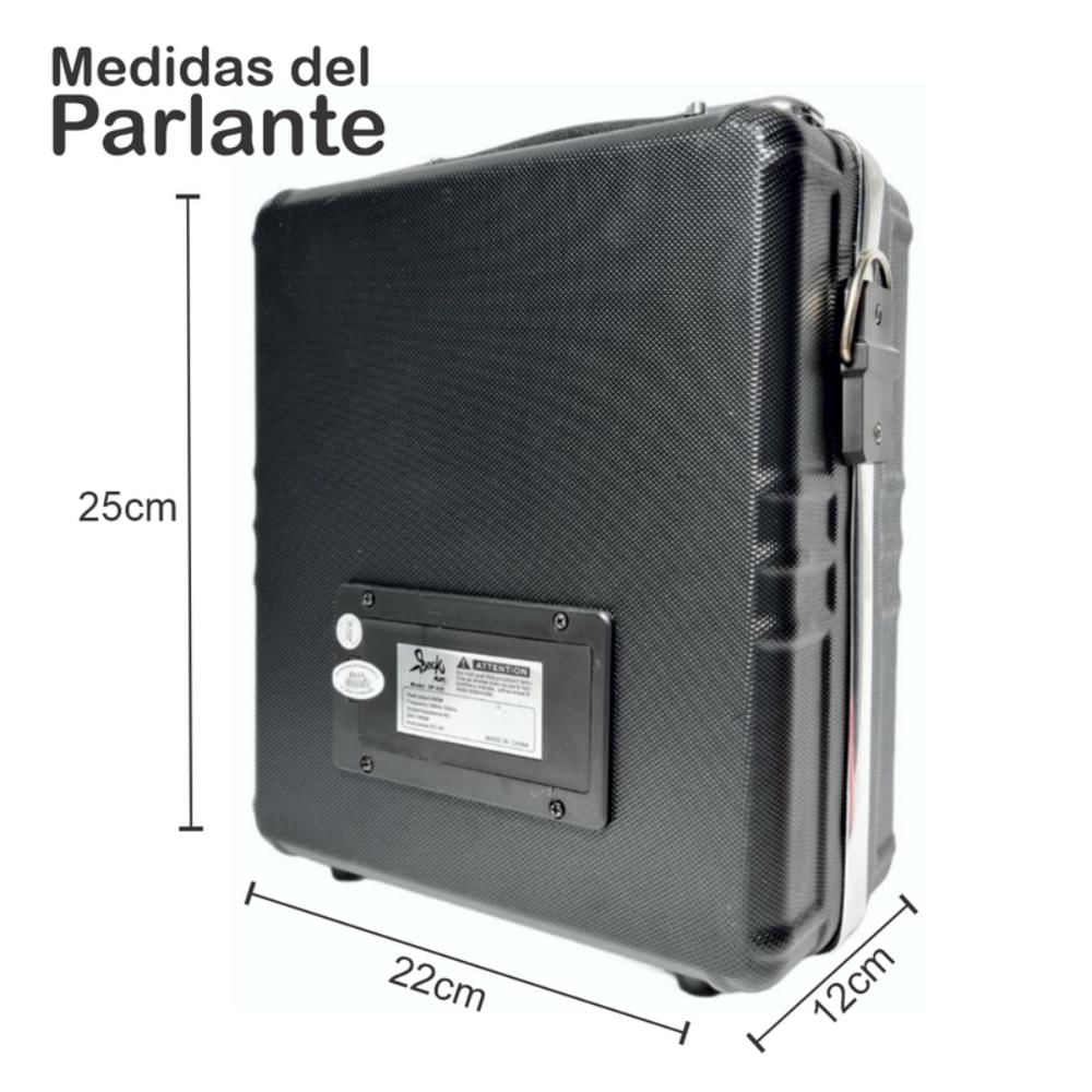 Parlante Portátil Recargable Bluetooth Mic Beak Play Sp-030 img #2