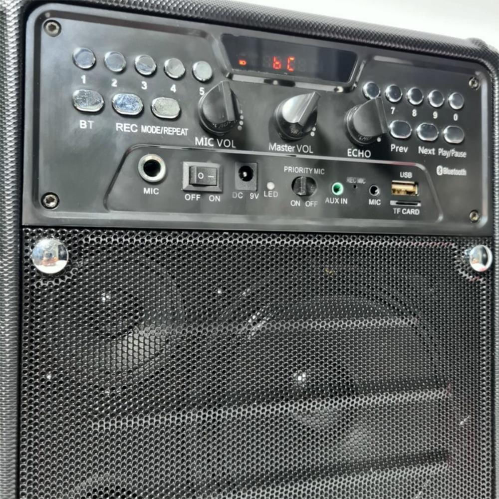 Parlante Portátil Recargable Bluetooth Mic Beak Play Sp-030 img #4