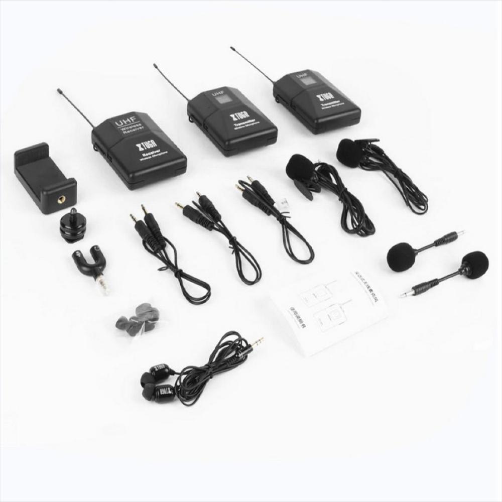 Microfono Inalambrico Profesional + Monitoreo En Vivo Modelo Premium img #2