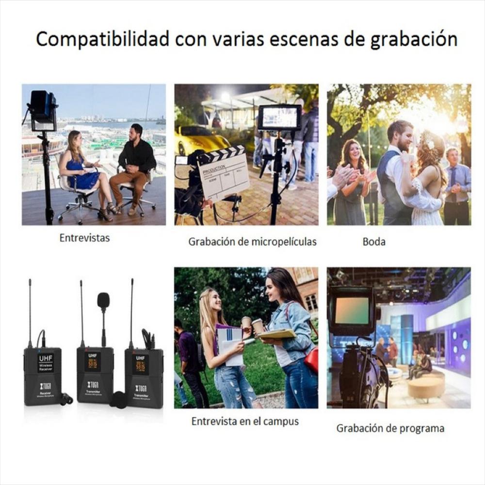 Microfono Inalambrico Profesional + Monitoreo En Vivo Modelo Premium img #3