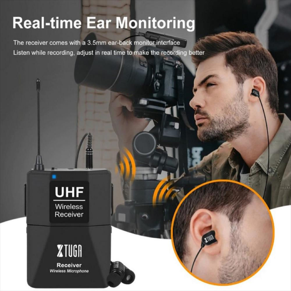 Microfono Inalambrico Profesional + Monitoreo En Vivo Modelo Premium img #4