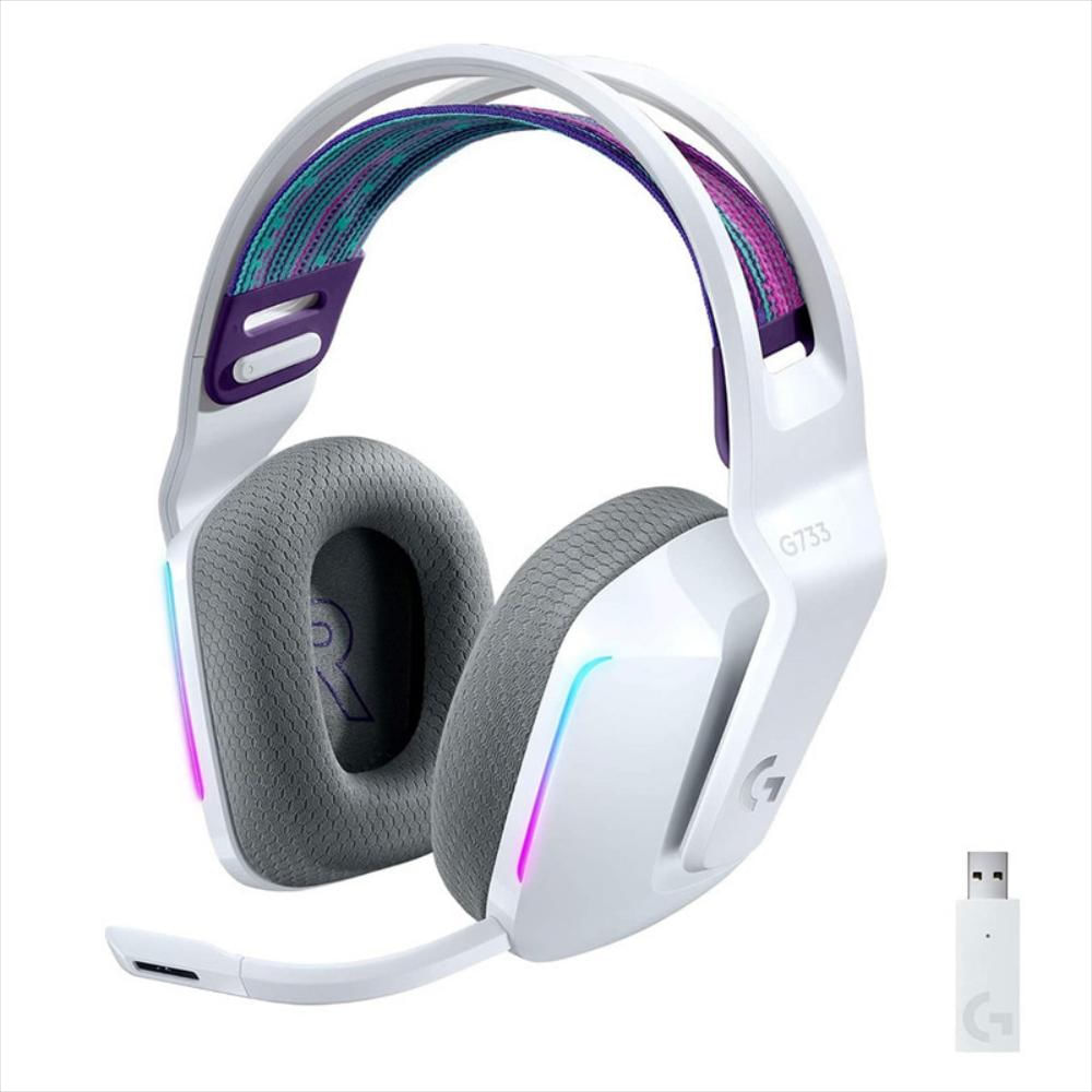 Diadema Logiech G733 Wireless Rgb White img #2