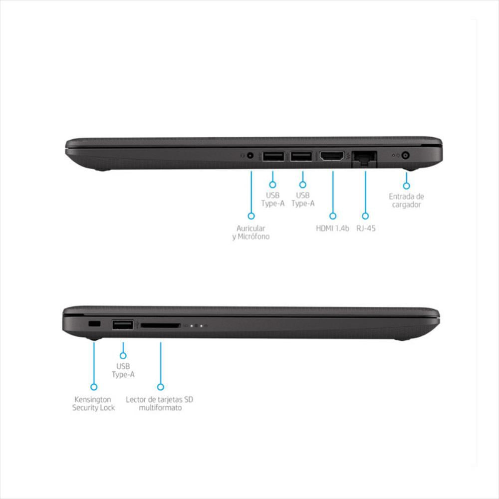 Portátil Hp 240 G7 Intel Core I5 8Gb 1Tb Win10pro img #4