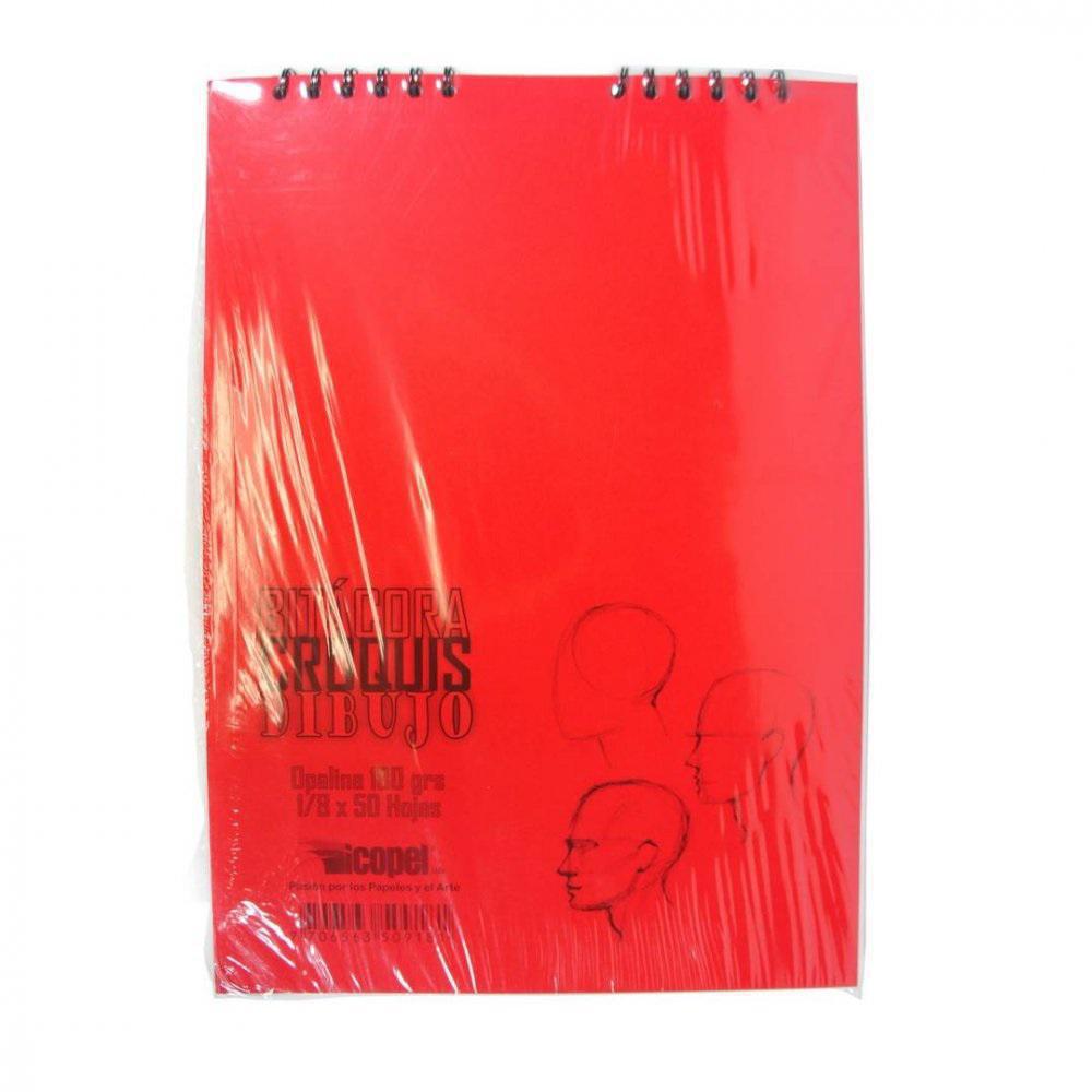 Bitacora Croquis Dibujo Opalina 180Gr Octavo X 50H Canson img #2