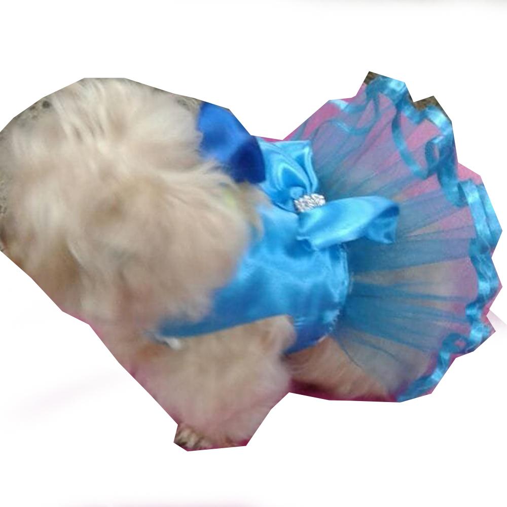 Vestido Tutu Azul Osir 1016 Talla XL img #1