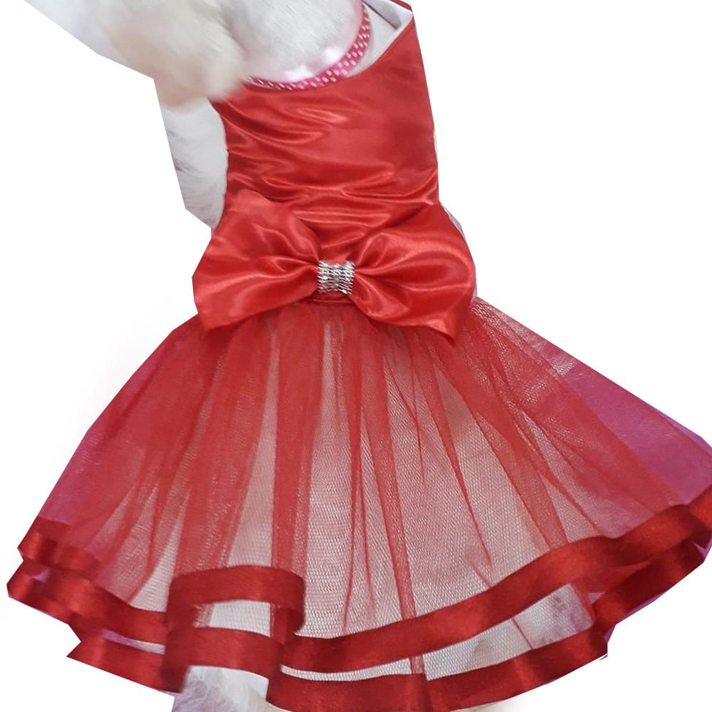 Vestido Tutu Rojo Osir 1025 Talla S img #1