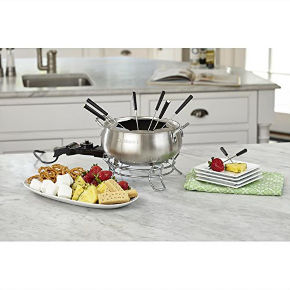 Fondue Eléctrica Inoxidable Cepillado. img #3