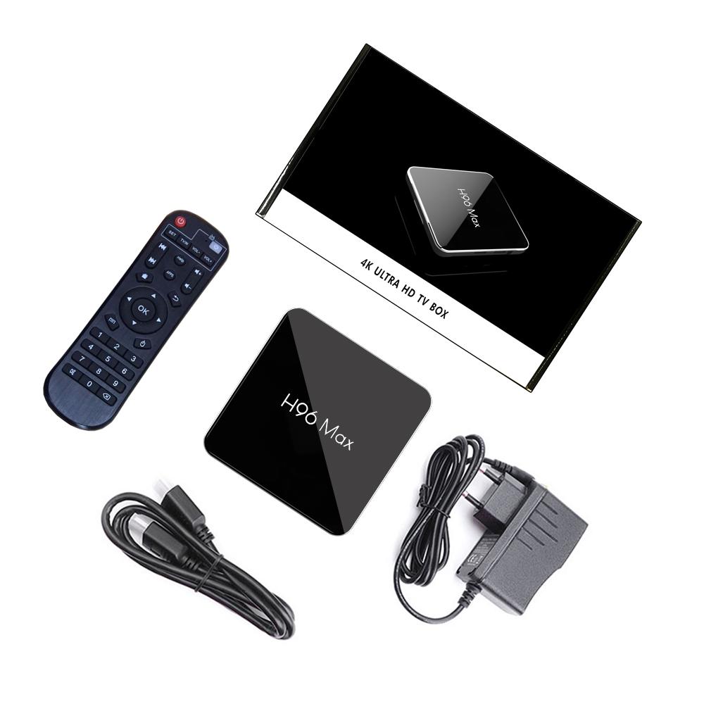 Tv Box Android 9.0 4Gb 64Gb H96 Max X2 Wifi + Mini Teclado img #4