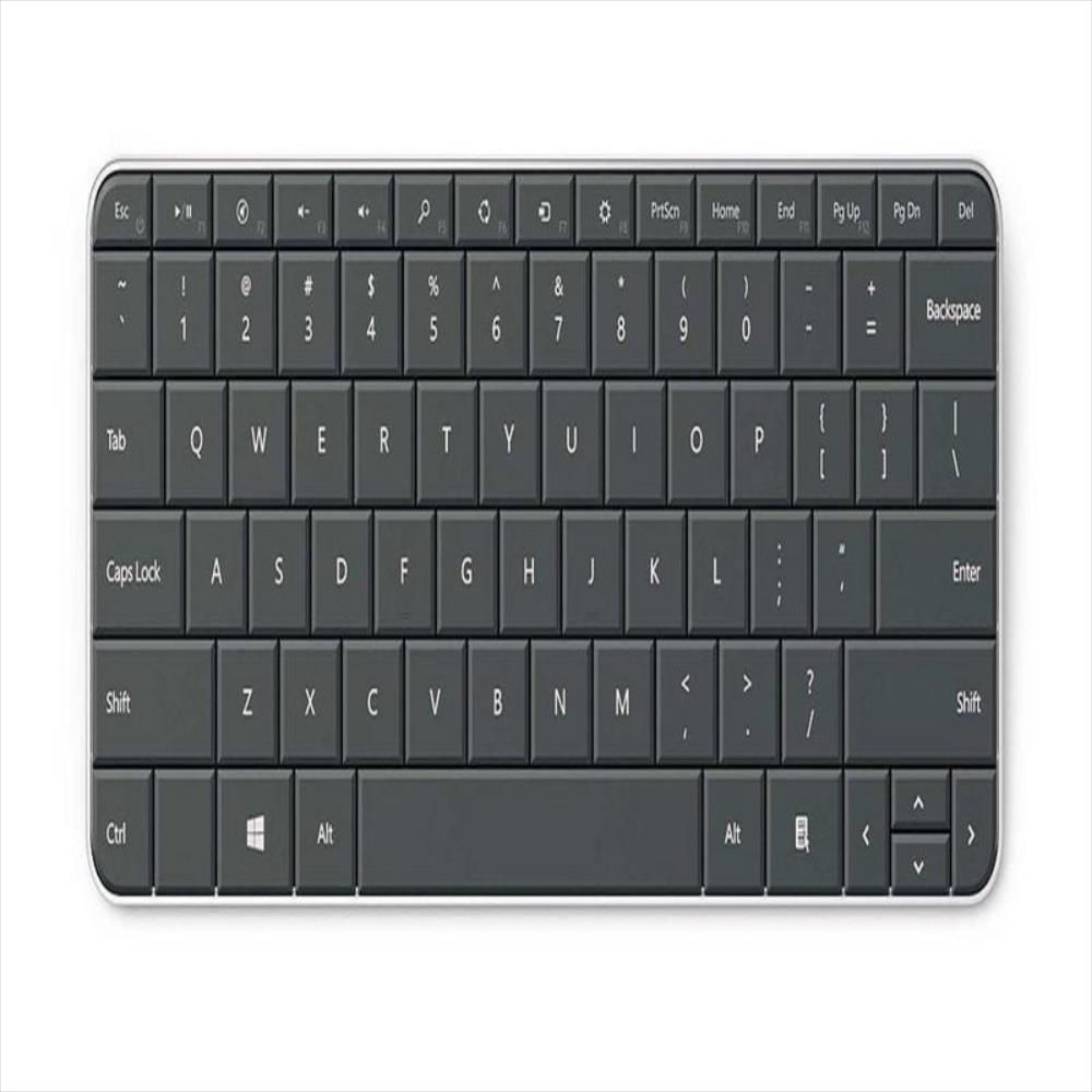 Teclado inalámbrico Bluetooth Microsoft Wedge img #1