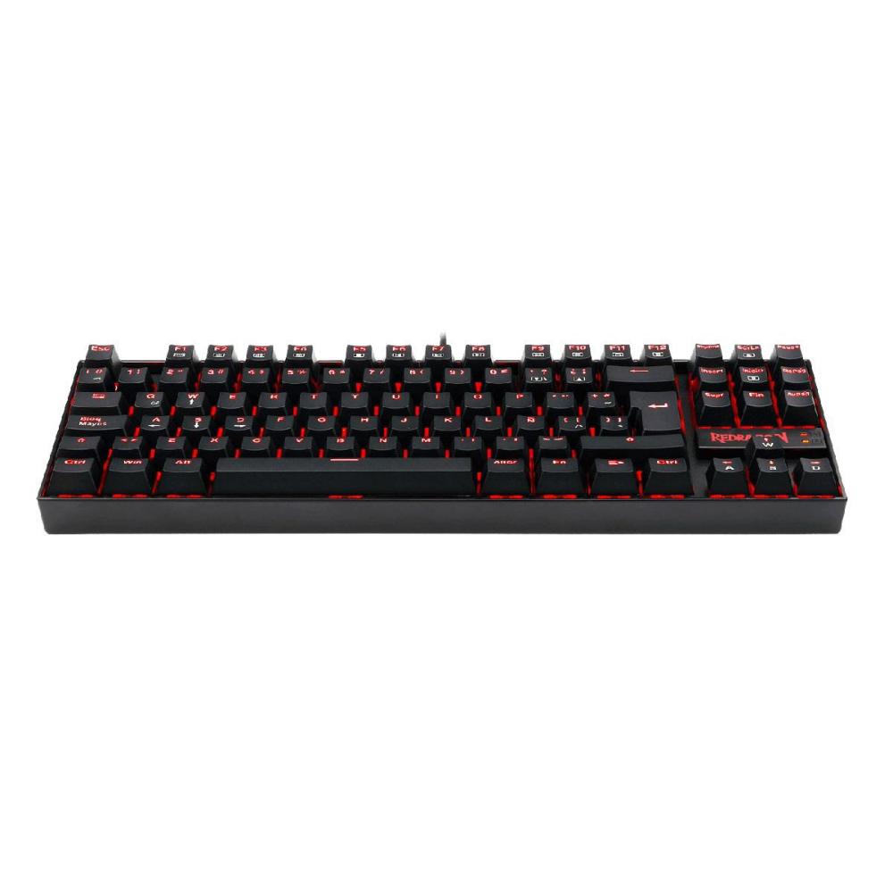 Teclado Gamer Mecánico Redragon K552 Sp Kumara Iluminación Roja img #3