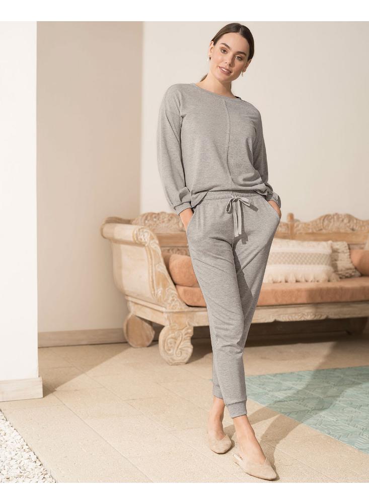 Pantalón Largo De Pijama Bolsillos Funcionales Fp659 img #3