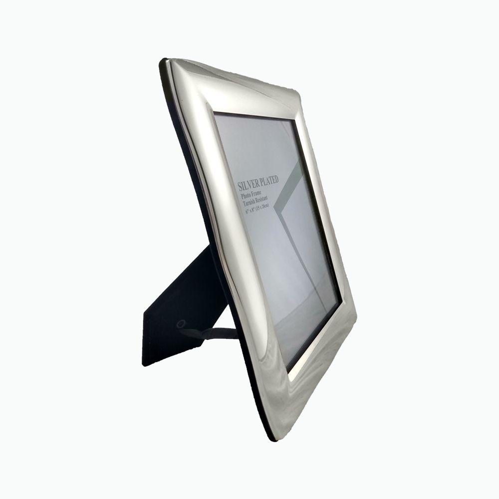 Portaretrato 15x20 Cm Borde Ondulado 2026 -Plateado img #2