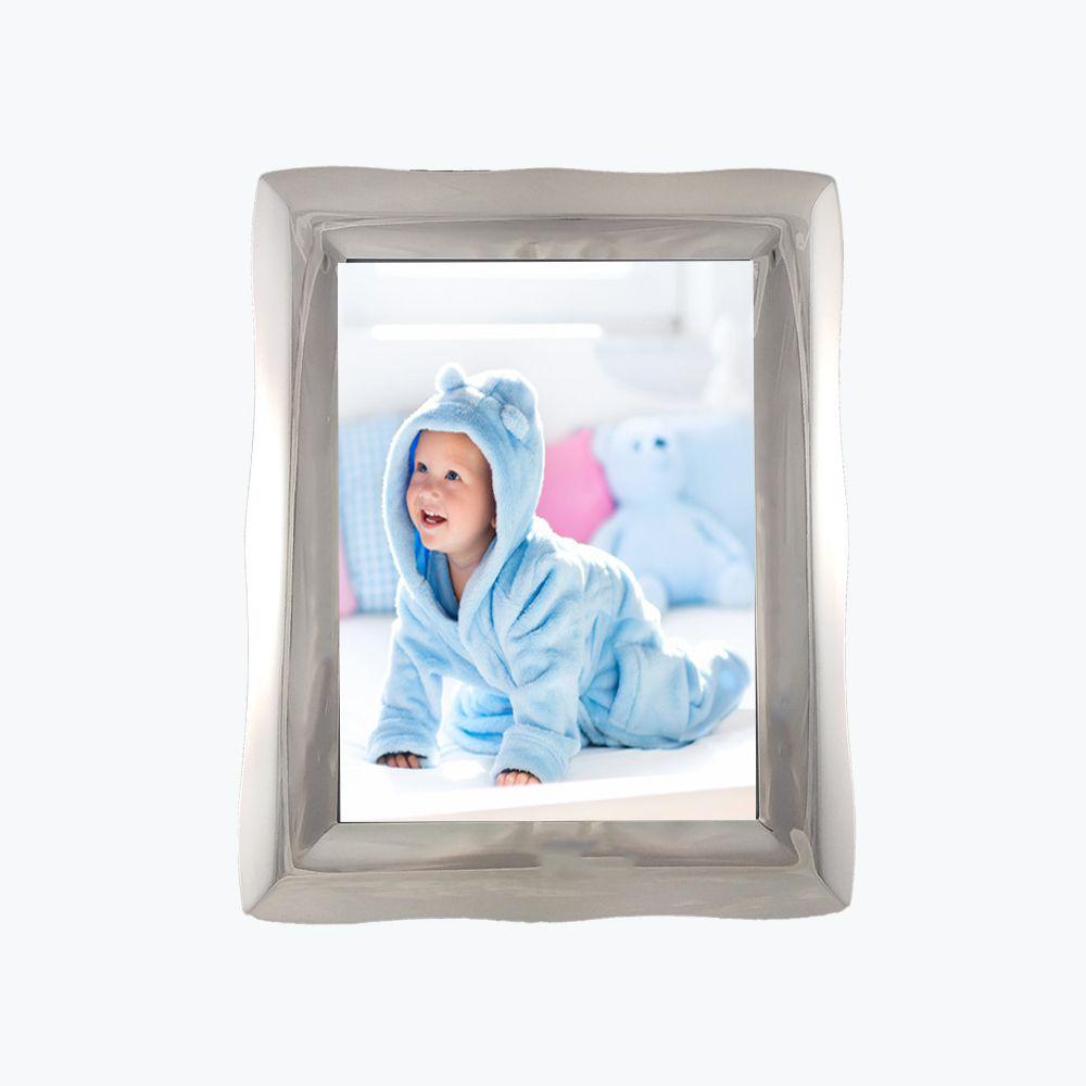 Portaretrato 15x20 Cm Borde Ondulado 2026 -Plateado img #1