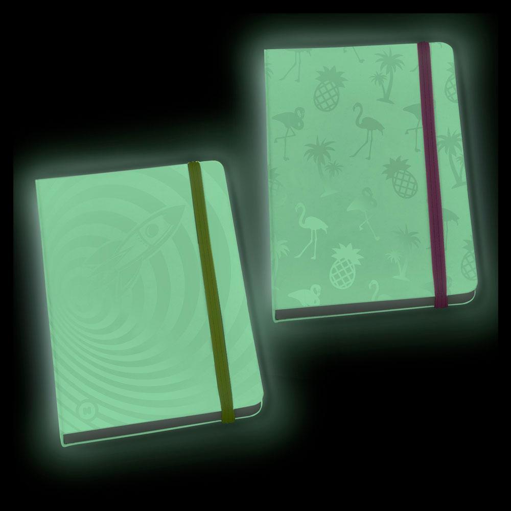Libreta Brilla En La Oscuridad Cohete img #3
