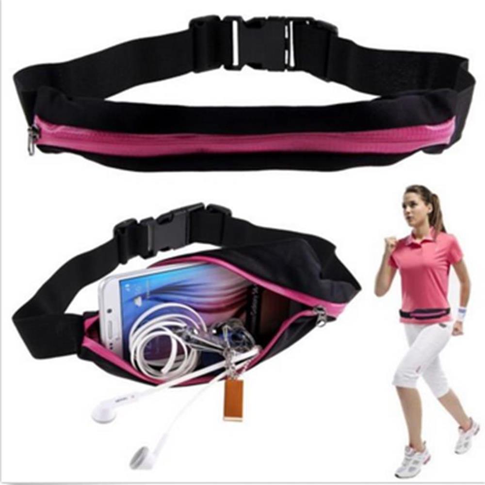Cinturón Deportivo Riñonera Multifunción Unisex Rosa img #1