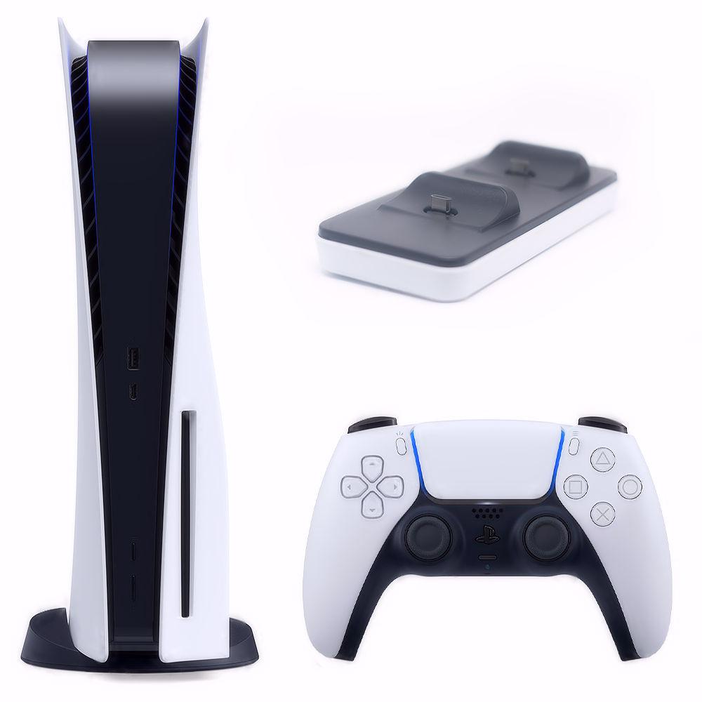 Consola Playstation 5 + Control + Cargador img #1