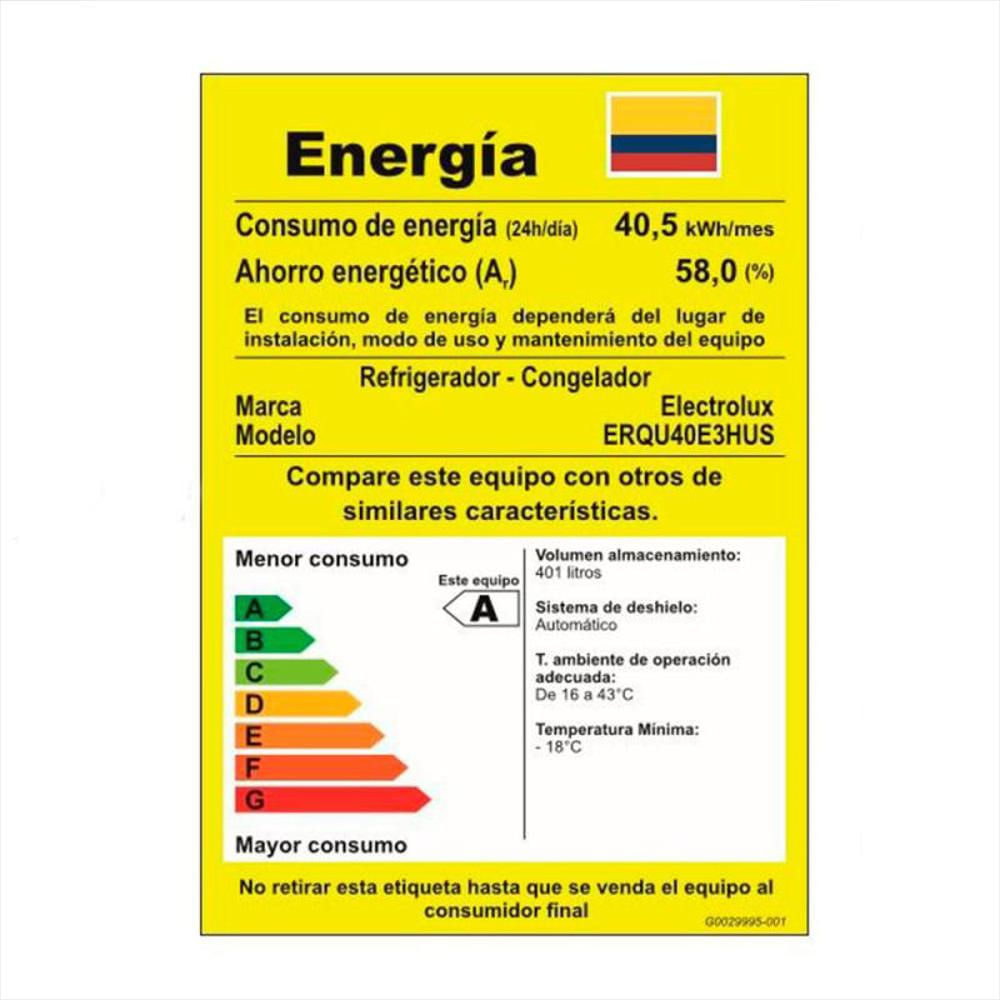 Nevecon Multi Door No Frost 458 Litros Electrolux Erqu40e3hus img #4