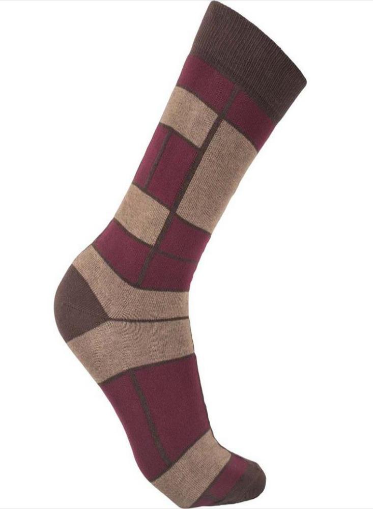 Calcetín Casual Uou 2600-6786C2 En Algodón Peinado Caballero img #1