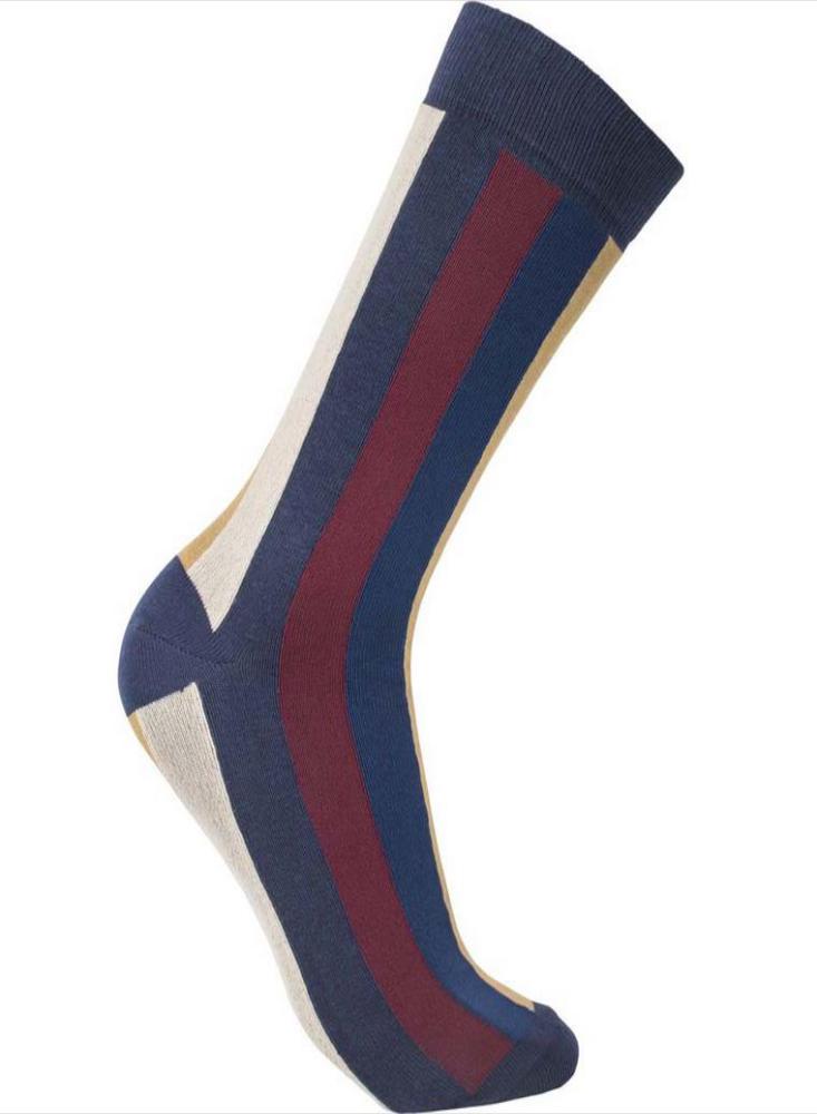 Calcetín Casual Uou 2600-6790C2 En Algodón Peinado Caballero img #1