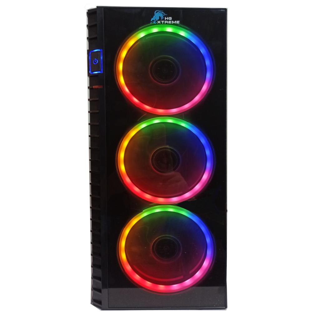 Computador Torre Gamer Hg Intel Core I5 10400 Ssd 480Gb Ram 16Gb Gt 710 2Gb + Monitor 22 + Parlantes Teclado Y Mouse Usb img #3