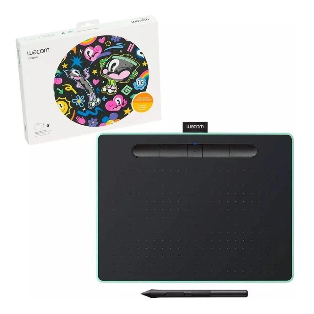 Tabla Digitalizadora Wacom Intous Plus Mediana Pistacho Bluetooht Ctl6100wleo img #4