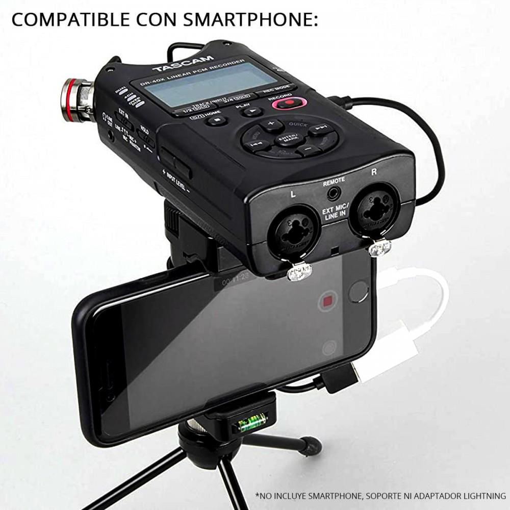 Tascam Dr 40X Grabadora Portátil De 4 Canales Stereo img #3