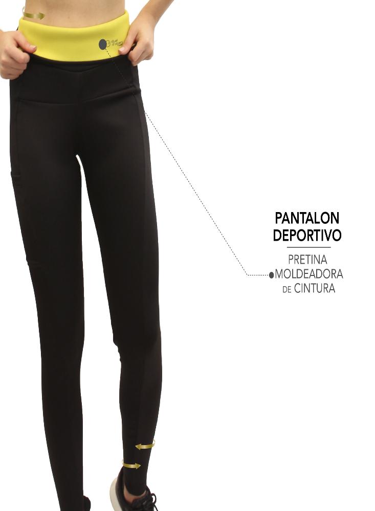 Leggings Deportivo con PRETINA REDUCTORAS 1904 Mujer img #2