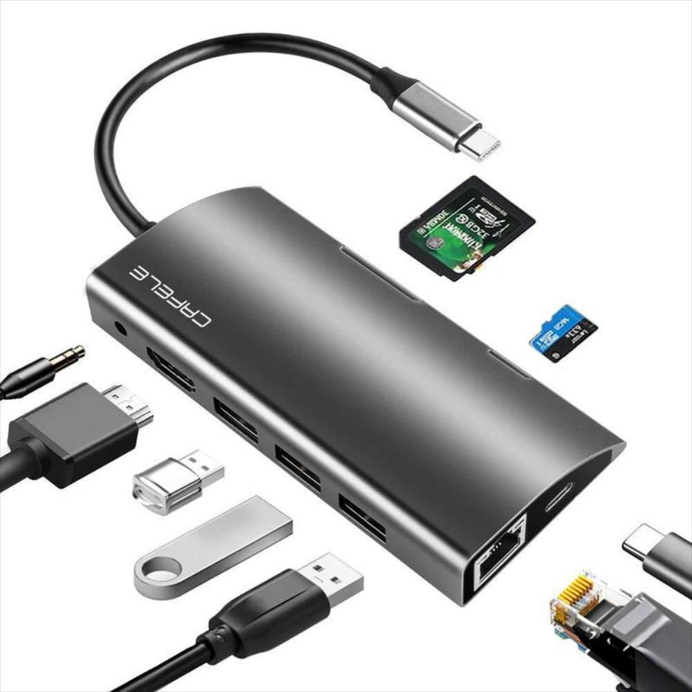 Adaptador multipuertos con USB tipo C img #1