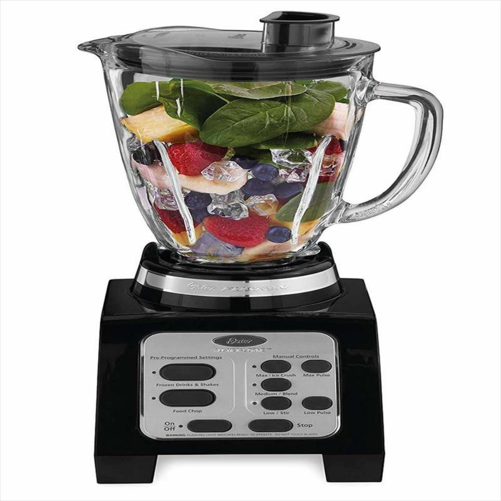 Licuadora Oster Fusion de 7 velocidades negra img #1