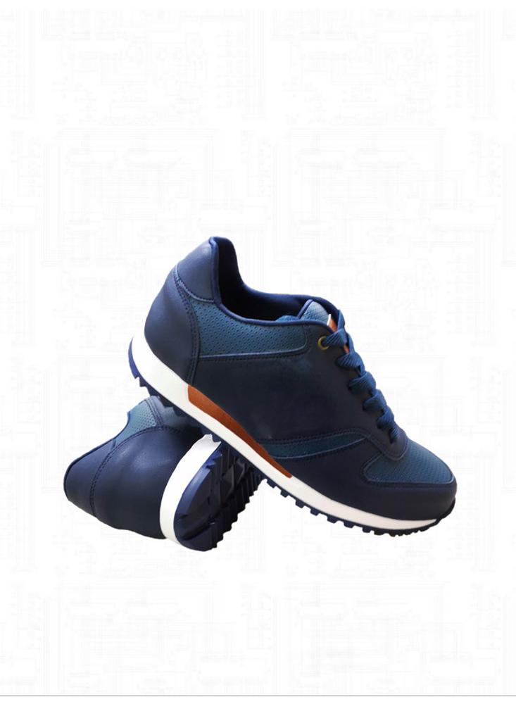 Zapatos Azules Oscuro Casuales Para Hombre img #1