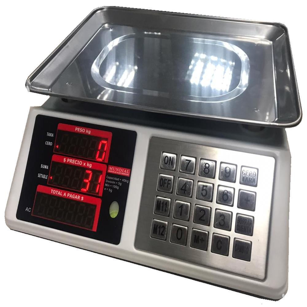 Balanza Liquidadora Gramera Digital Bascula Bbg Ref Lm 31 Capacidad 40Kg img #1