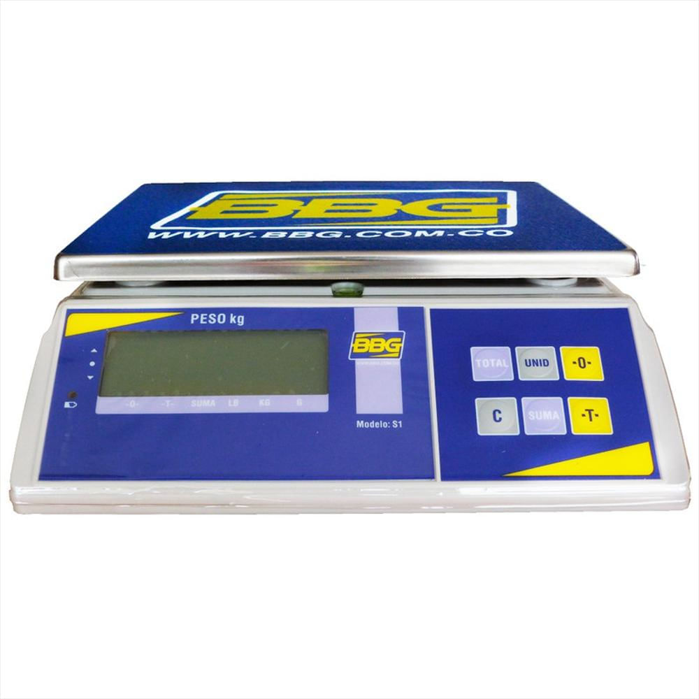 Balanza Solo Peso Gramera Digital Bascula Bbg Ref S1 15 Capacidad 15Kg img #2