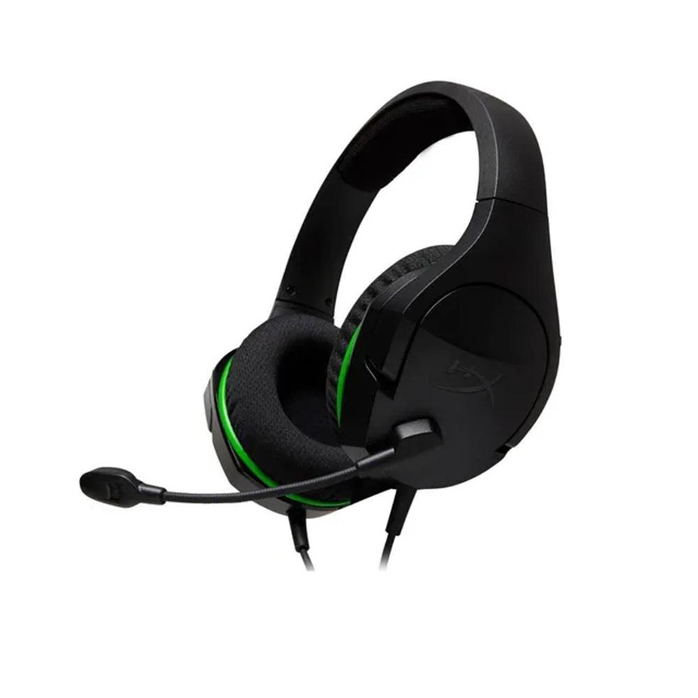 Audífonos Gamer Hyperx Cloudx Stinger Core Negro Y Verde img #1