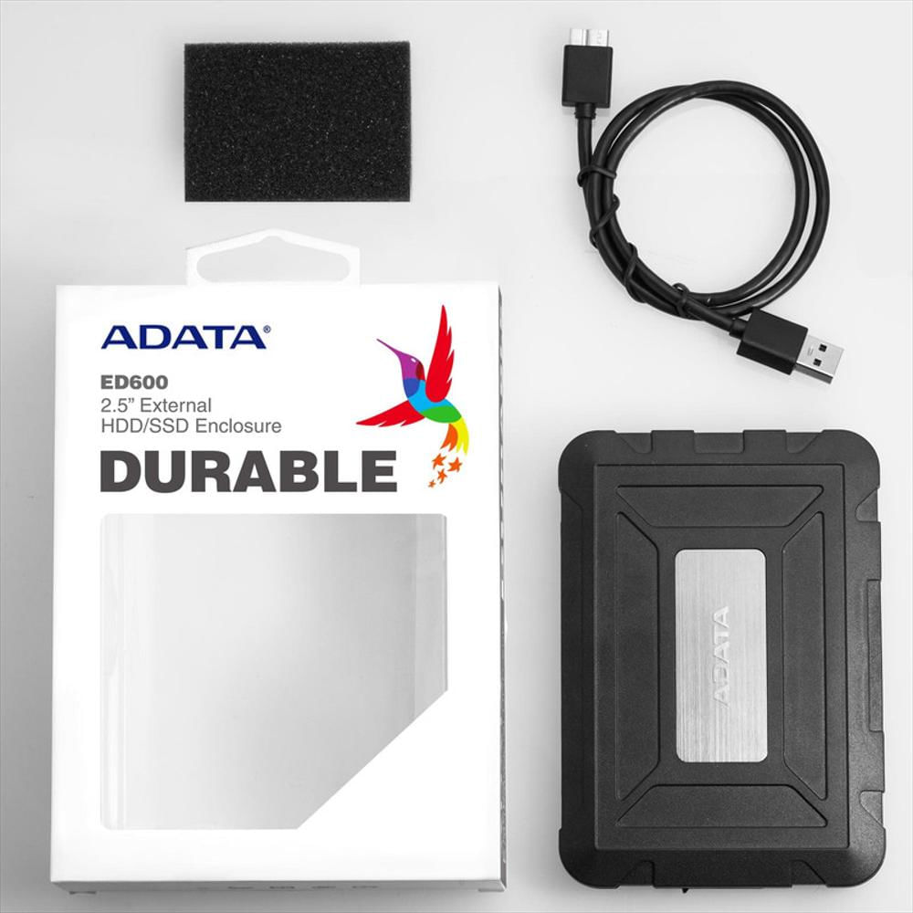 Caja Externa Usb 3.1 Adata Ed600 Para Disco Duro 2.5'' Ssd img #4