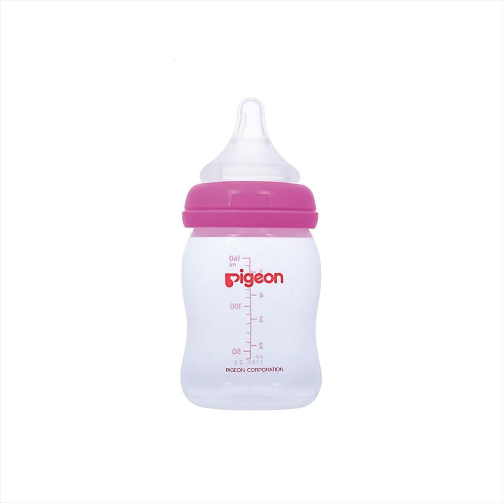 Tetero Biberón Pigeon Softouch Anticólico 5 Onzas 1M+ Fucsia img #2