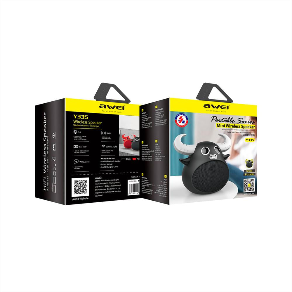 Parlante Bluetooth Fasion Hifi Awei Y335 Negro img #2