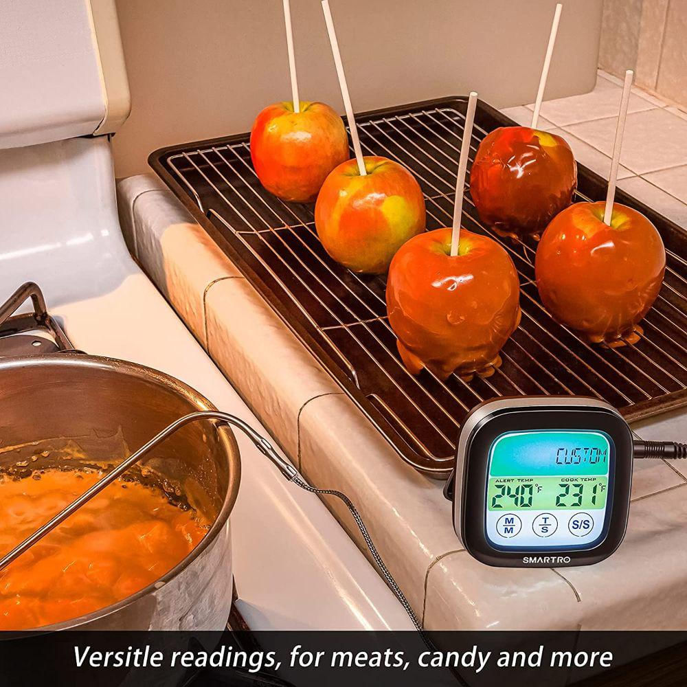 Termómetro Smartro Digital Para Alimentos Con 2 Sondas img #3