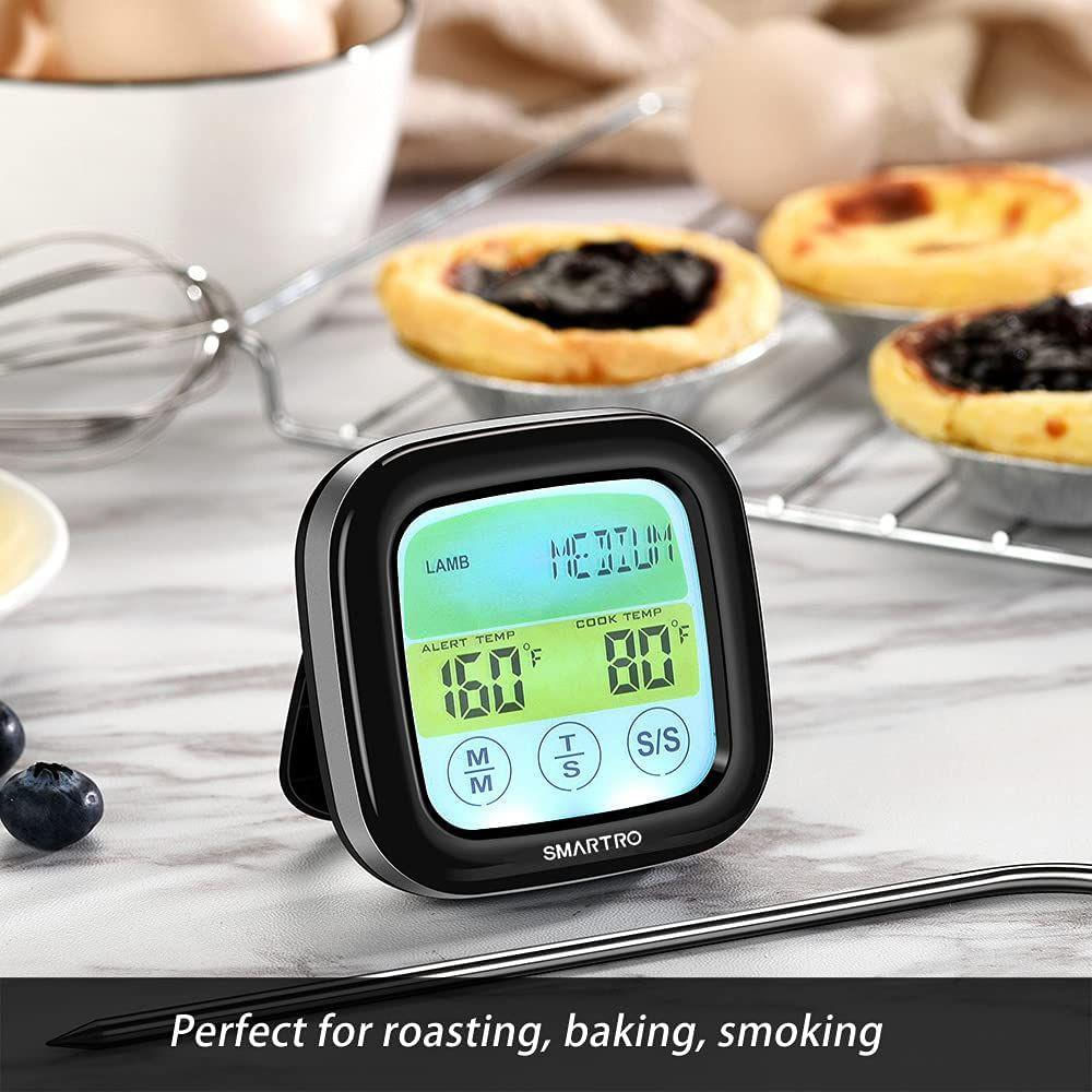 Termómetro Smartro Digital Para Alimentos Con 2 Sondas img #4