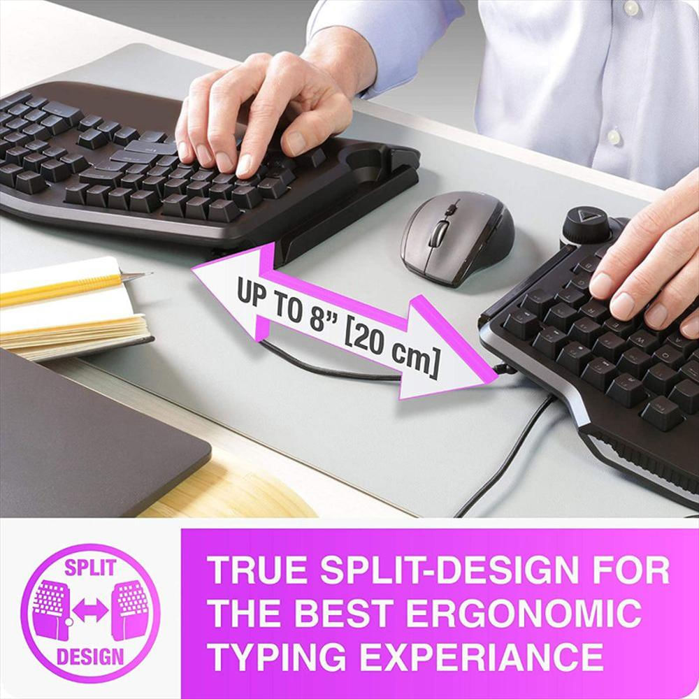 Teclado Mecánico Ergonómico Retroiluminado Usb img #2