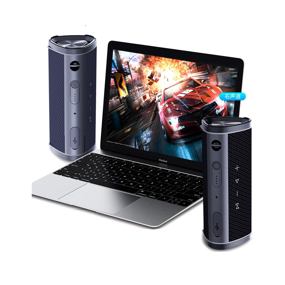 Exterior Portátil Parlante Bluetooth Awei Y331 Negro img #3