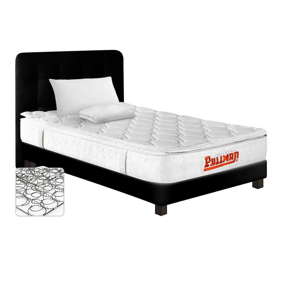 Colchon Pullman Resorflex Btu Sencillo + Base Cabe Lencería img #2