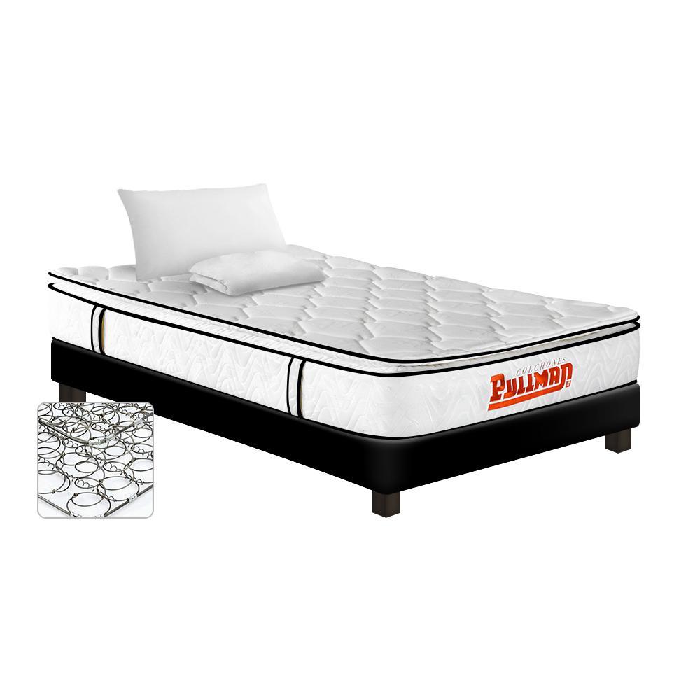 Colchon Pullman Orthoflex Btu Semidoble + Base Lencería img #2