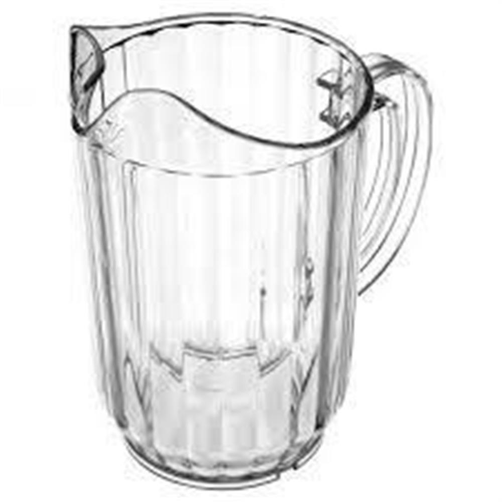 Jarra De Plástico Transparente De 60 Oz Agua Cerveza Jugo img #2