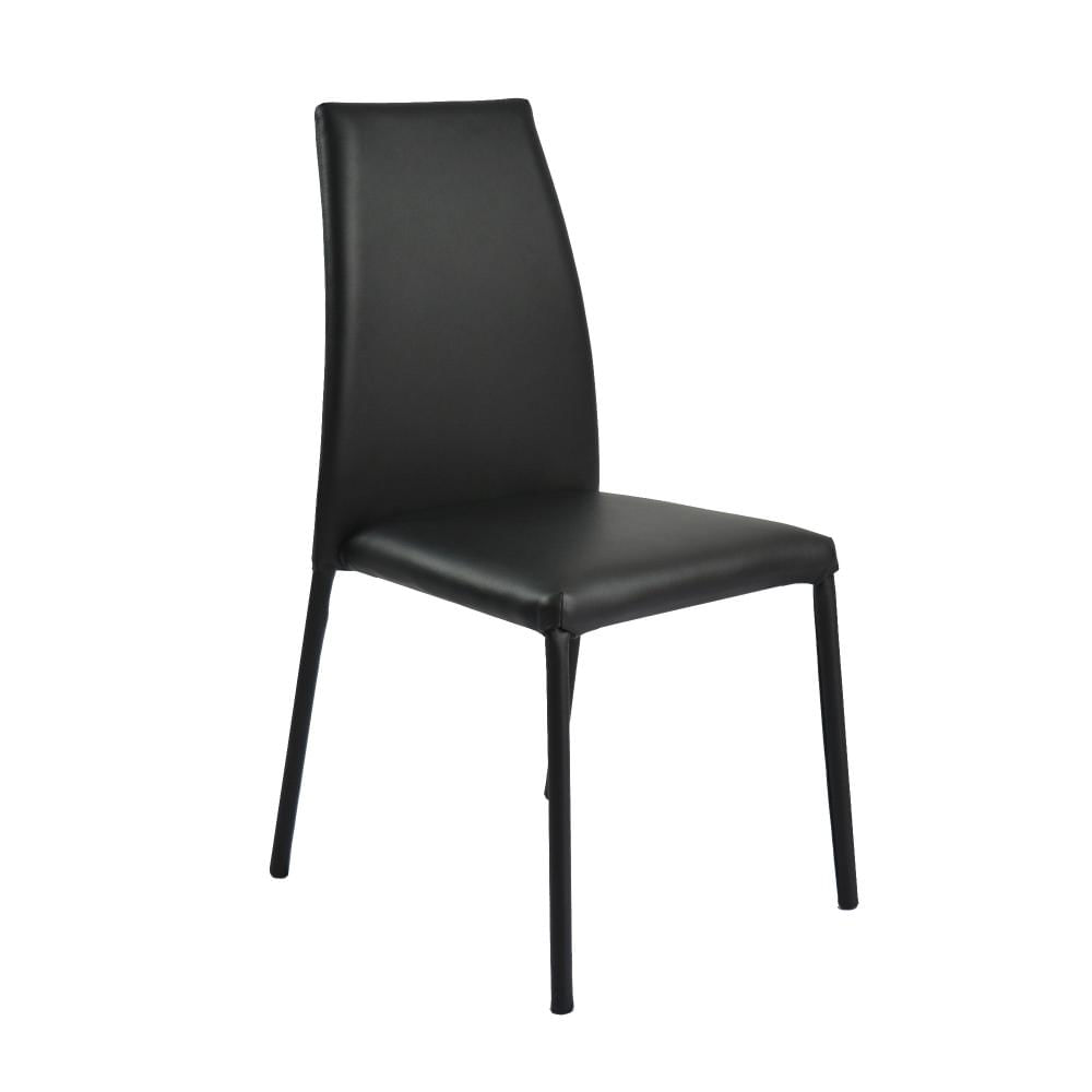 Loft 4 Puestos Mesa Blanca Sillas Negras img #5