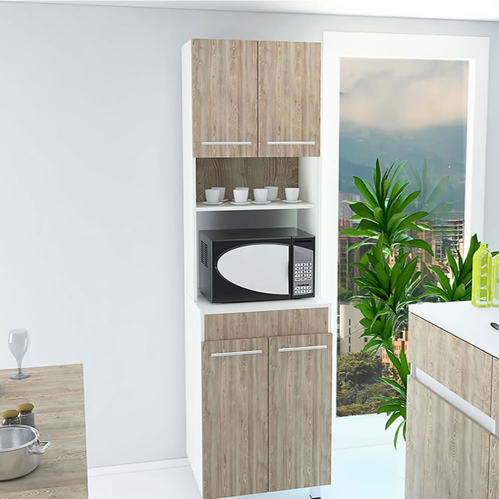 Modulo Microondas Bari Bco Miel img #1