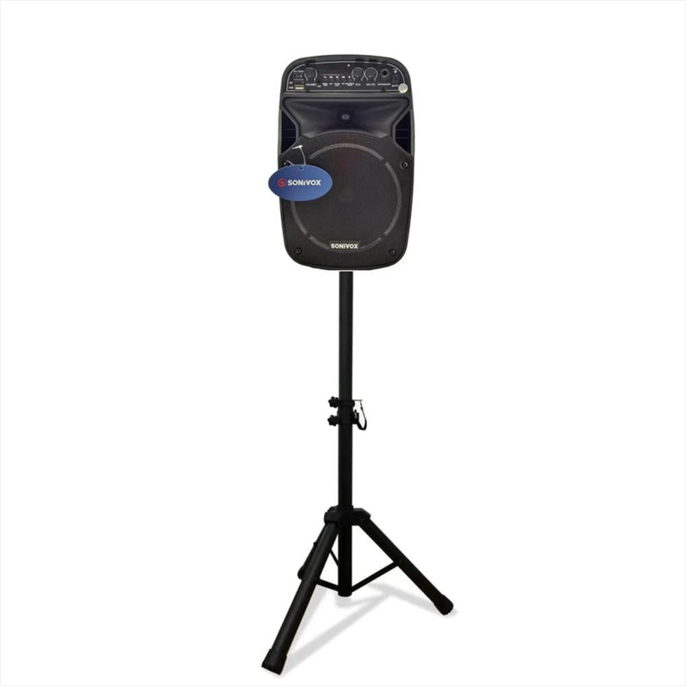 Cabina Sonivox Sonido De Alta Fidelidad + Trípode + Micrófono Bateria Recargable img #2