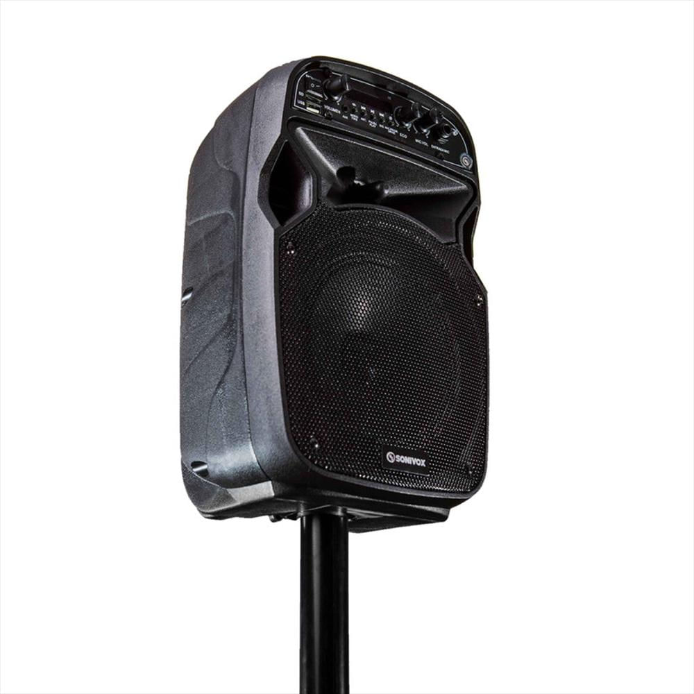 Cabina Sonivox Sonido De Alta Fidelidad + Trípode + Micrófono Bateria Recargable img #3