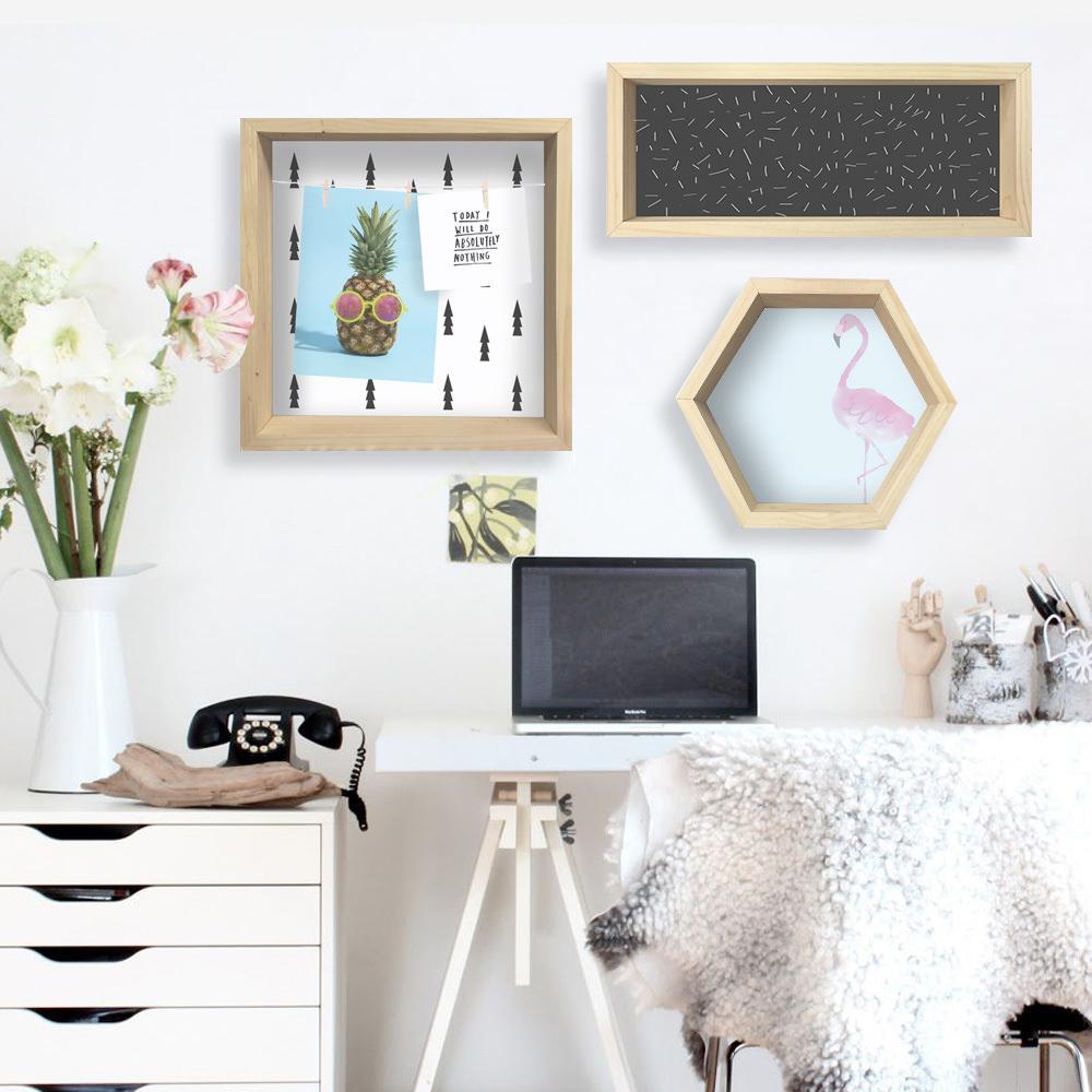 Repisa Areas Cuadrado Arbolesblanco41x41cm img #3